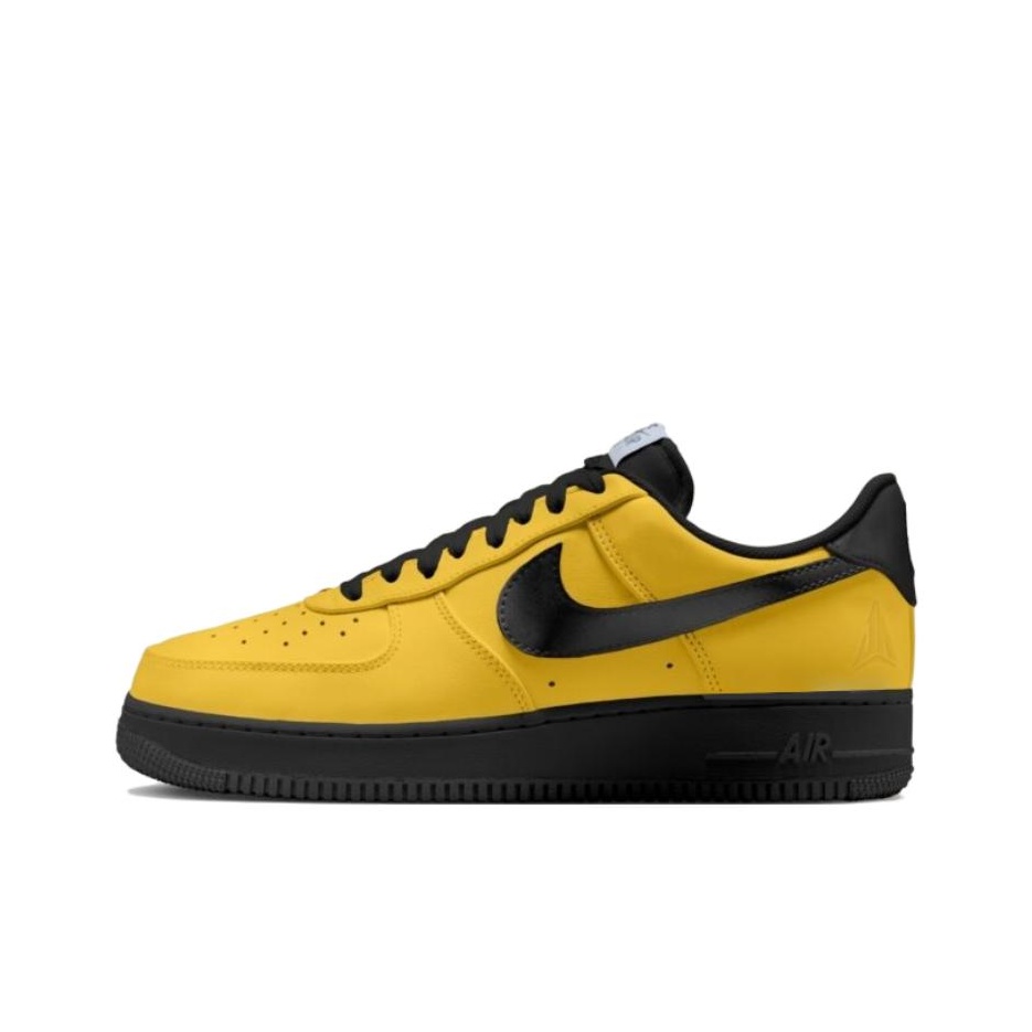 Men'S Shoes Yellow And Black - Nike Air Force 1 Abrasion Resistant