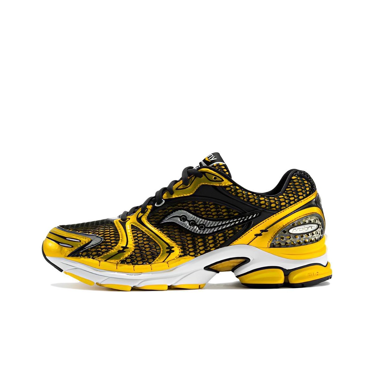 Men'S Shoes Yellow And Black - Saucony ProGrid Triumph Victory 4 Running