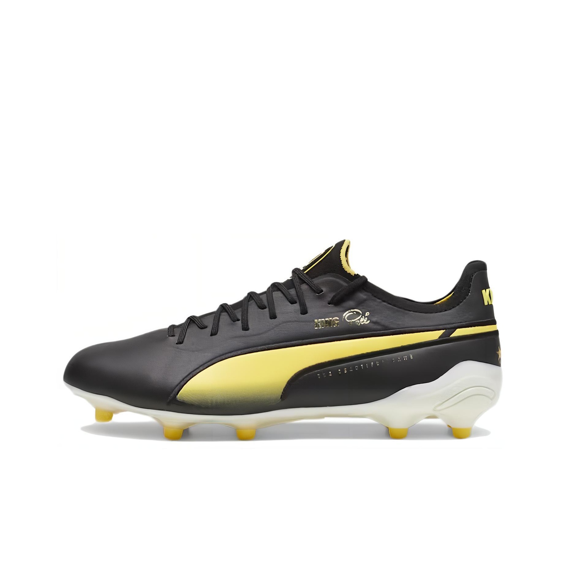 Men'S Shoes Yellow And Black - PUMA King Ultimate Soccer Shoes Men's
