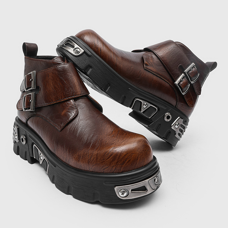 Men Shoes Trends - large size men fashion punk goth