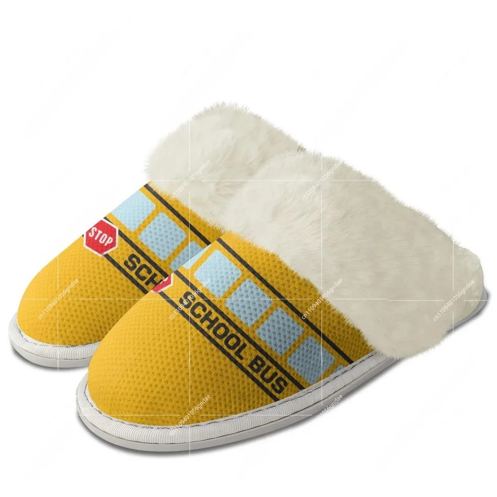 Yellow School Bus Printed Plus - Men Shoes Yellow 评论和价格