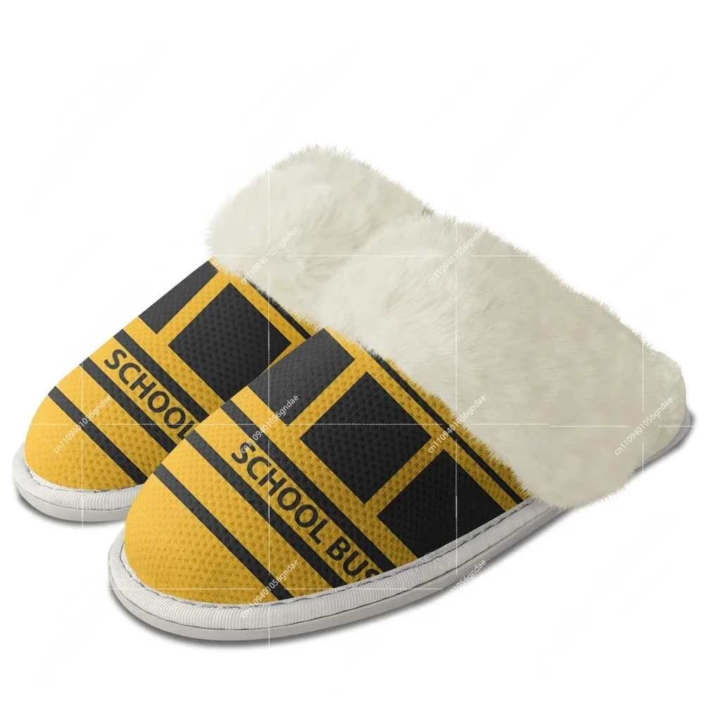 Yellow School Bus Printed Plus - Men Shoes Yellow 评论和价格