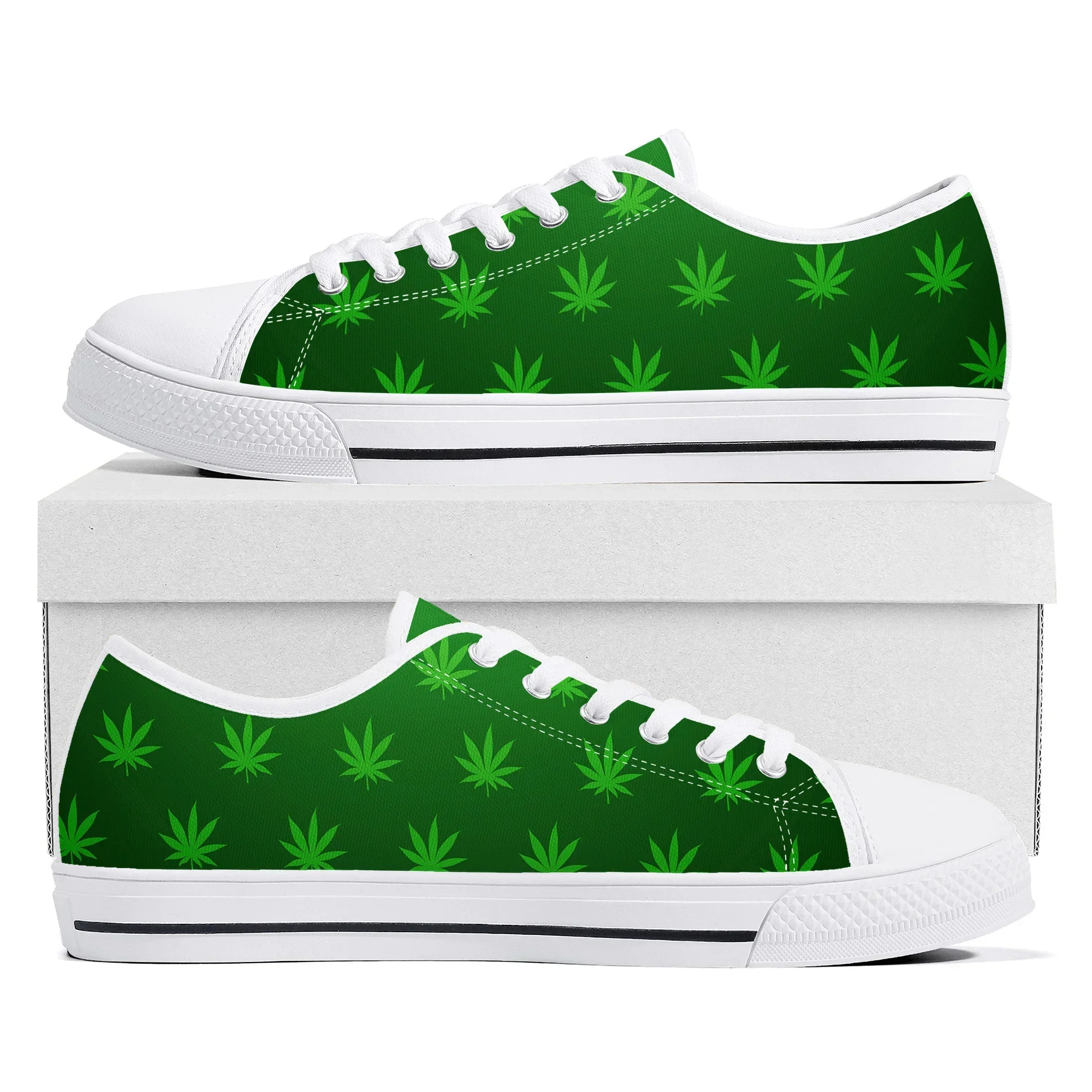 Leaf Weed Rasta Marijuana Red  - Men Shoes Yellow 评论和价格