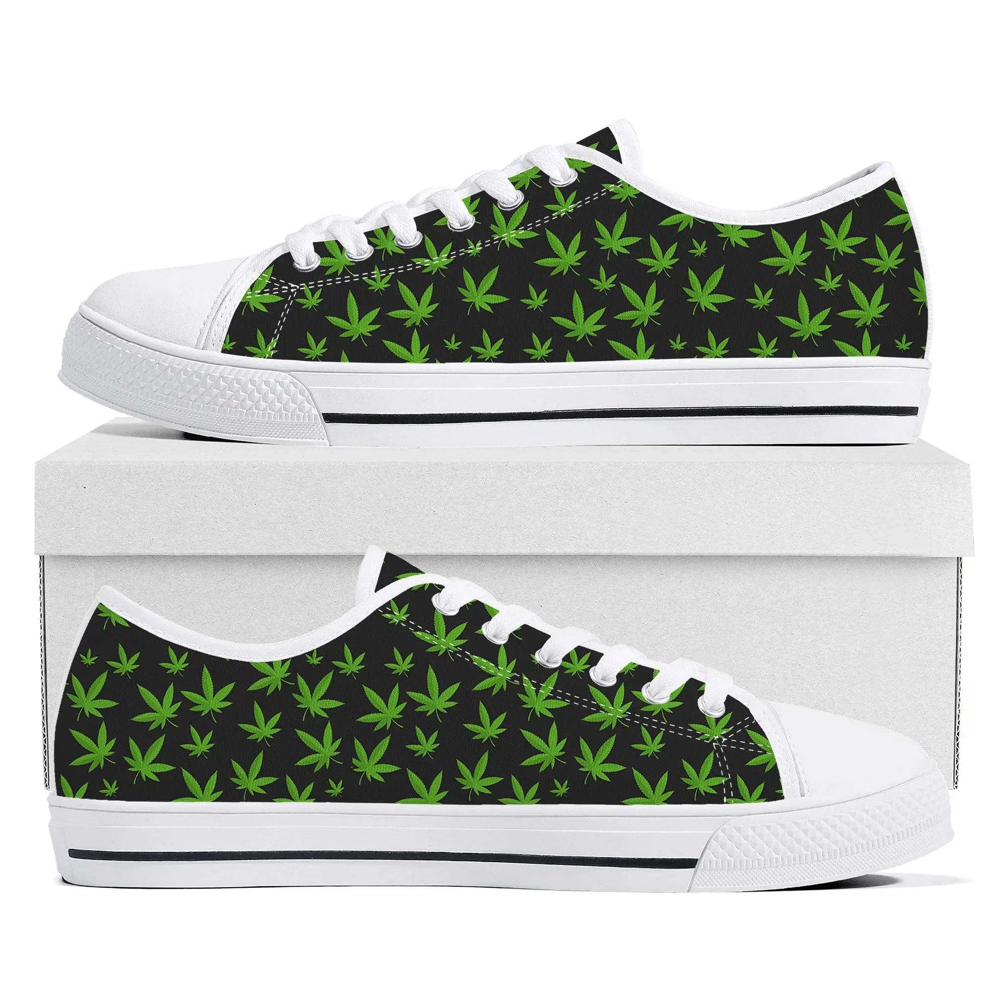 Leaf Weed Rasta Marijuana Red  - Men Shoes Yellow 评论和价格
