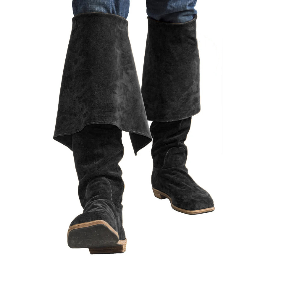 Men's Suede Slouchy Knee-High  - Shoes Heels Men 评论和价格