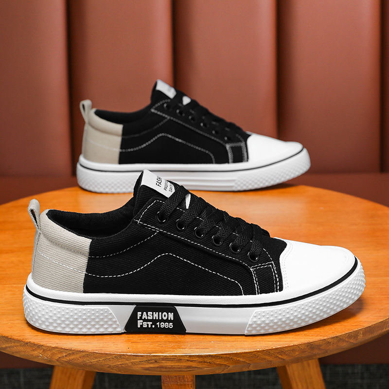 Men Classic Canvas Sneakers, L - Men'S Shoes With Support 评论和价格