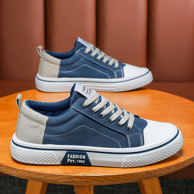Men Classic Canvas Sneakers, L - Men'S Shoes With Support 评论和价格