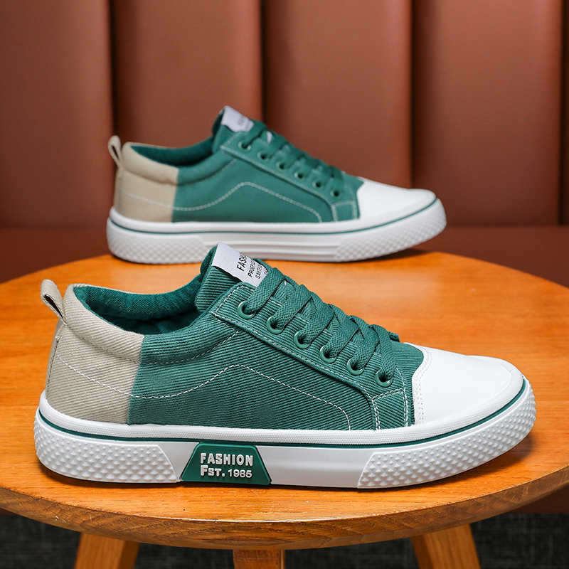 Men Classic Canvas Sneakers, L - Men'S Shoes With Support 评论和价格