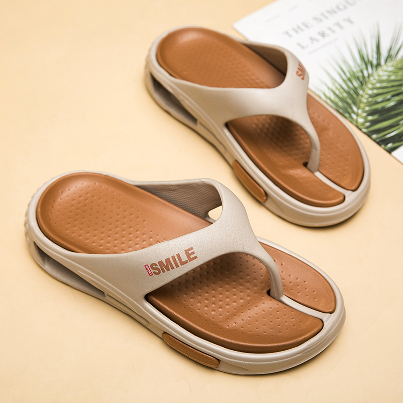 Summer Men's Flip Flops Outdoo - Flip Flop Beach Men 评论和价格