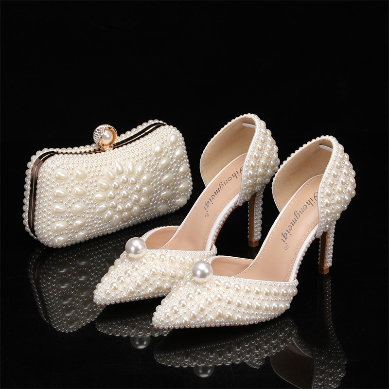 Bag and Shoe Set for Women Pea - Men Shoes For Wedding 评论和价格
