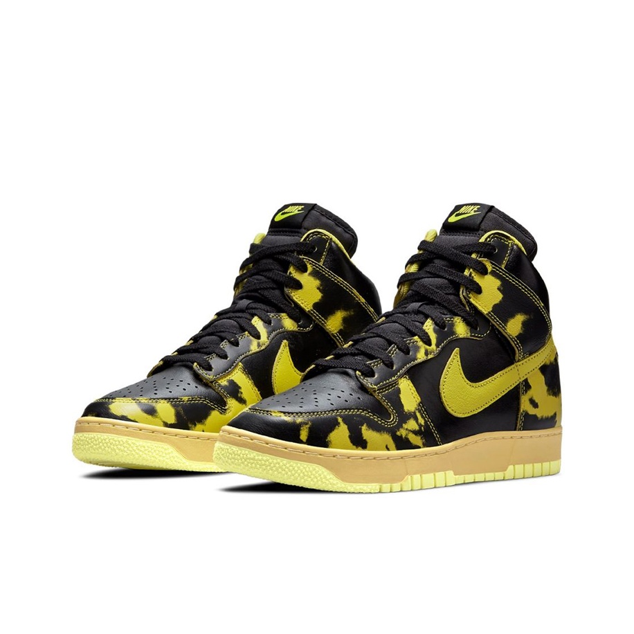Nike Dunk High 1985 Skateboard - Men'S Shoes Yellow And Black 评论和价格