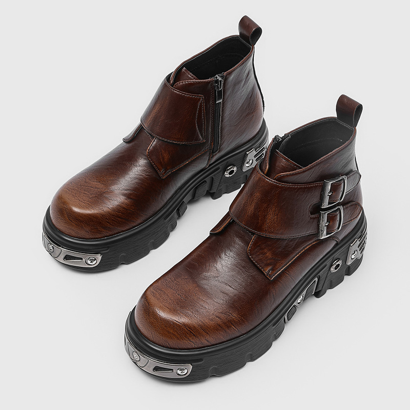 large size men fashion punk go - Men Shoes Trends 评论和价格