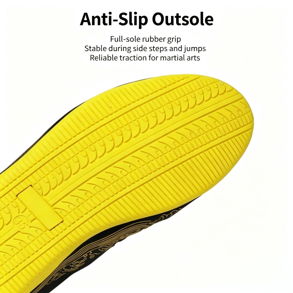 Glossy Genuine Leather Kung Fu - Men Shoes Yellow 评论和价格