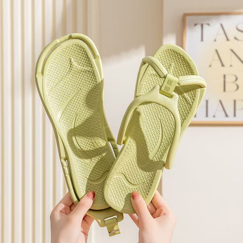 Foldable Travel Slippers Unise - Flip Flop Beach Men 评论和价格